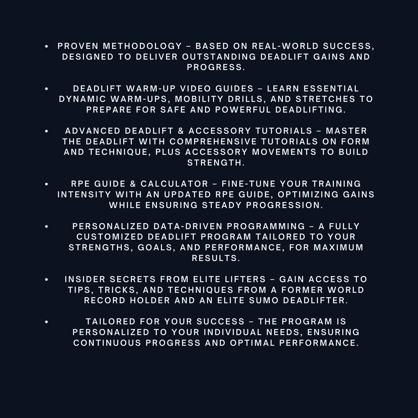 Deadlift Specialist Program V2