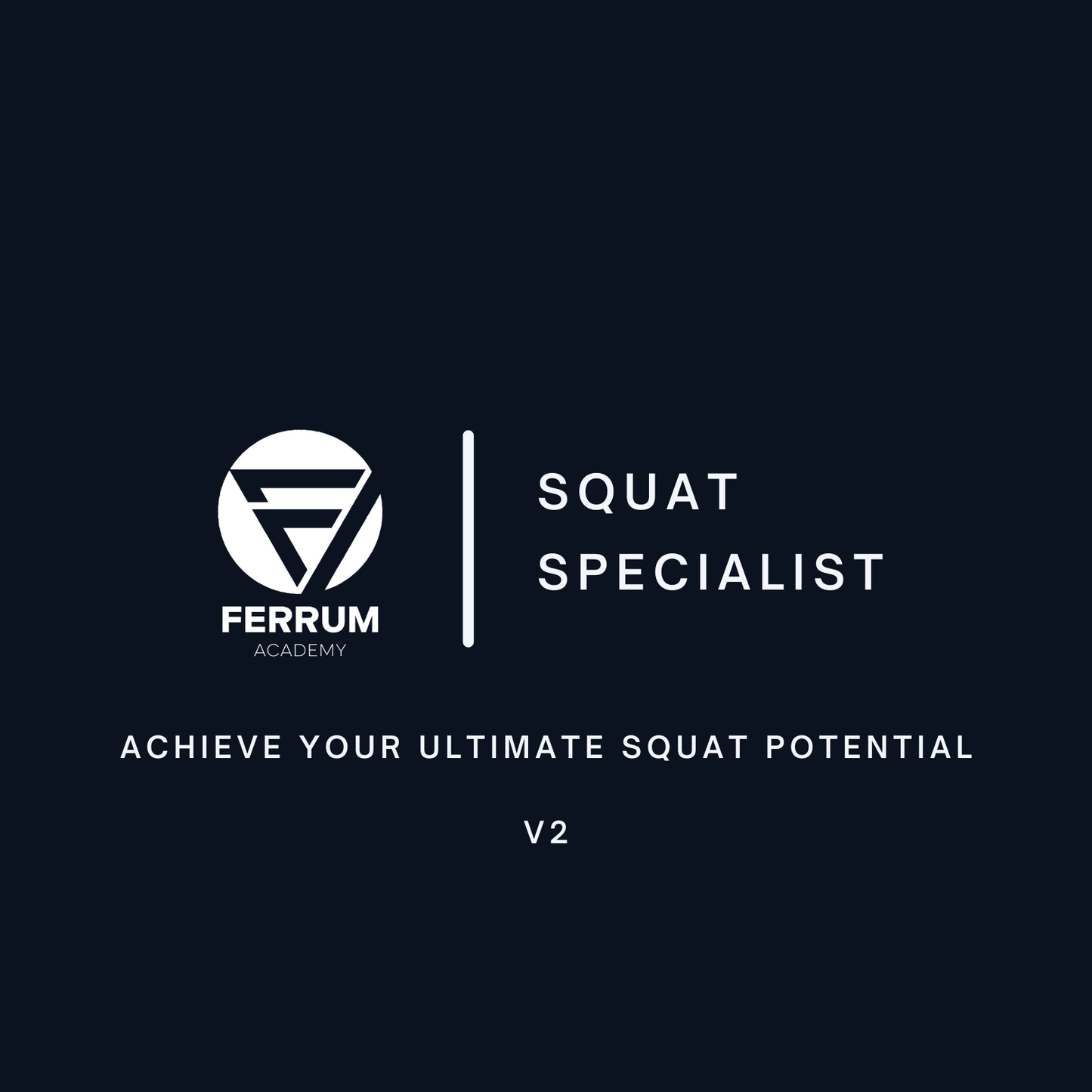 Squat Specialist Program V2